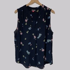 Vince Camuto Floral SleevelessTop